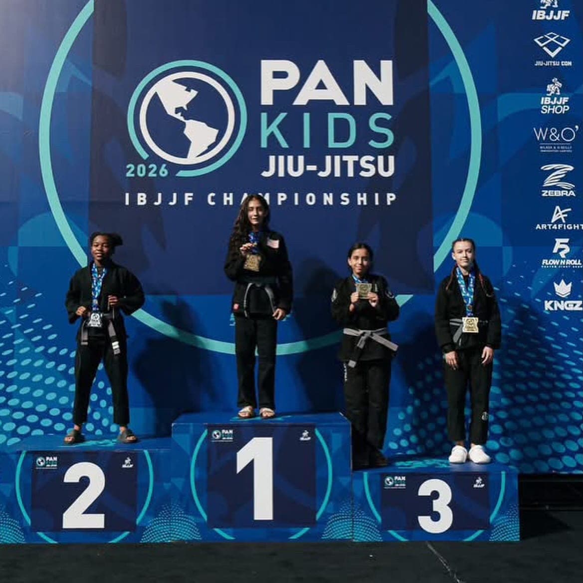 Bendu Academy on the podium