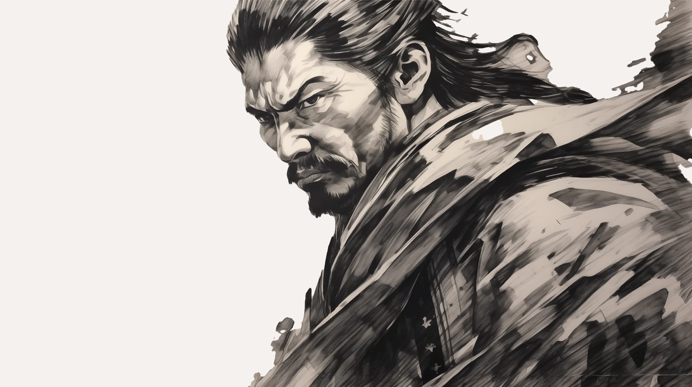 Miyamoto Musashi illustration